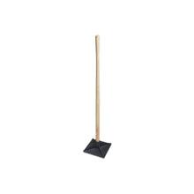BT Cast Iron Hand Tamper | 10 In. X 10 In. | Wooden Handle