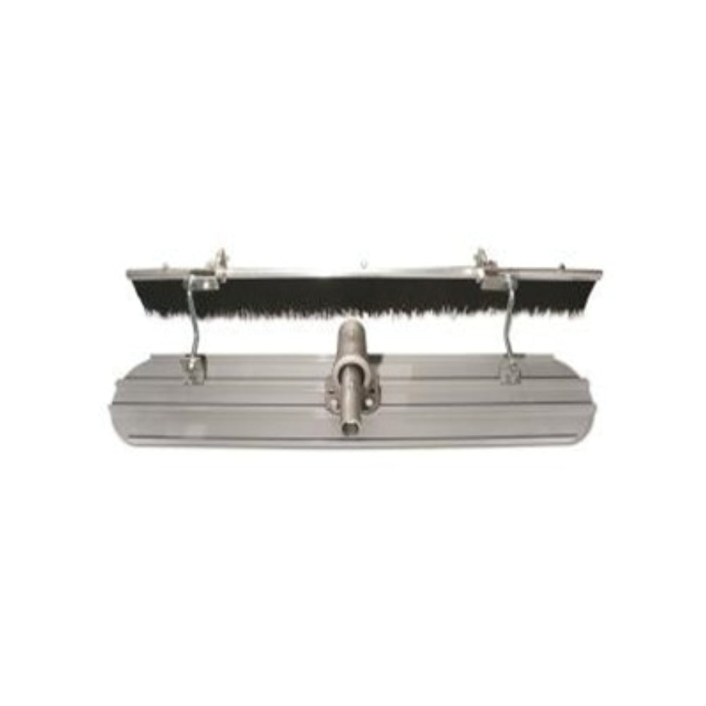 BT Bullfloat with Broom 48 In. x 8 In. Complete | Pitch Control Head | 3x 6 Ft. Extension Handles