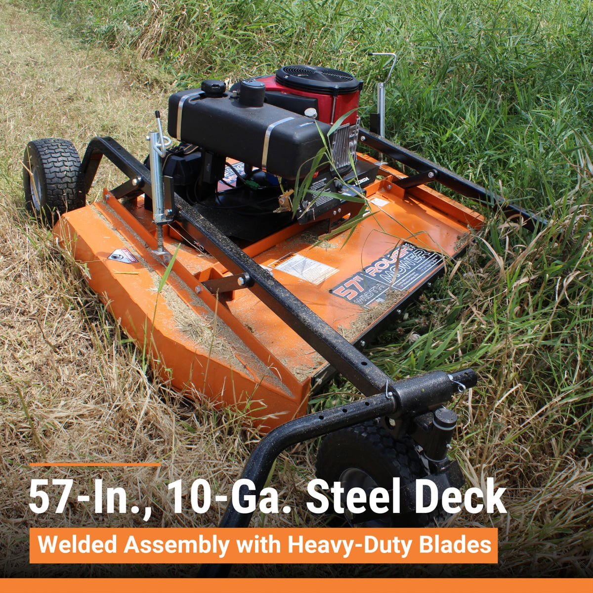 BravePro Rough Cut Mower | 44 in. Towable | Honda GXV630