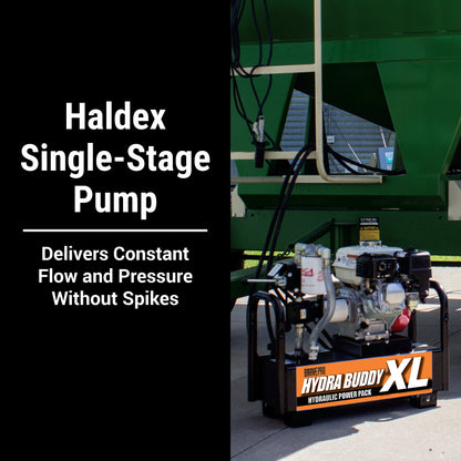 BravePro Hydra Buddy | Hydraulic Power Pack | 1,500 PSI | 7 GPM | Recoil Start | Honda GX270