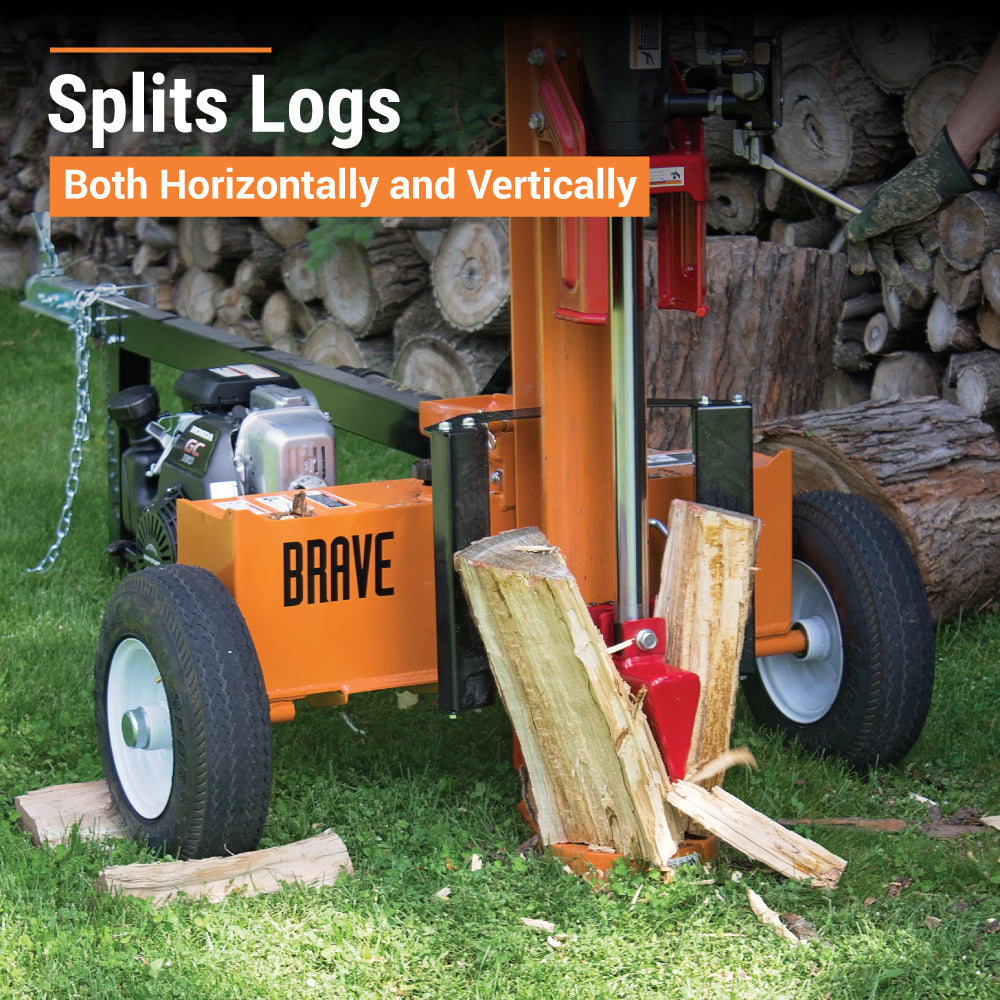 Brave Log Splitter | 24-Ton | Honda GC160