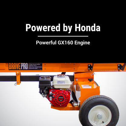 BravePro Log Splitter | 24-Ton | Honda GX160