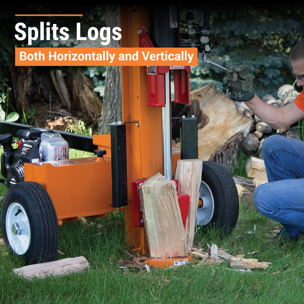 Brave Log Splitter | 30-Ton | Honda GC190