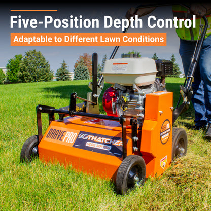 Brave Power Rake Dethatcher | 20-In. Width | GX160