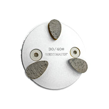 WerkMaster | 3 In. Teardrop-S 30/40 Grit 5MM Medium Bond (White)