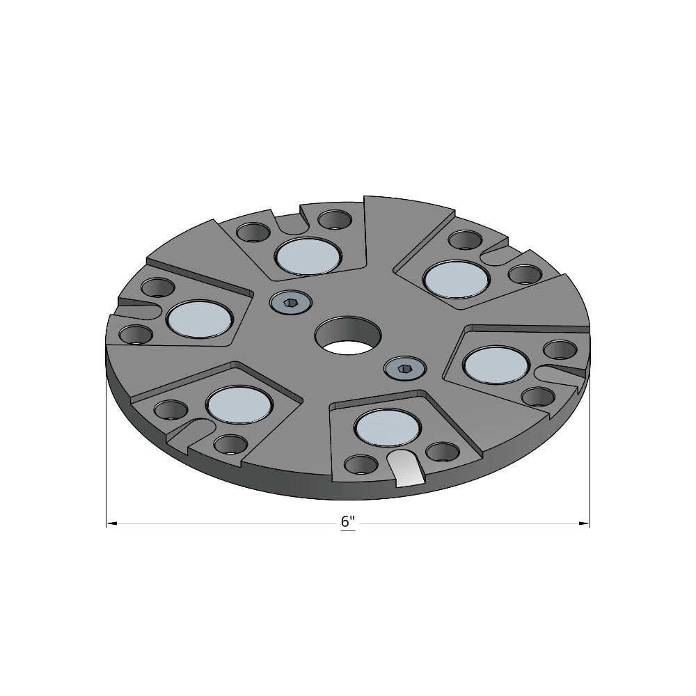 WerkMaster | 6 In. Plug  N Go Steel Plate | Raider XL5