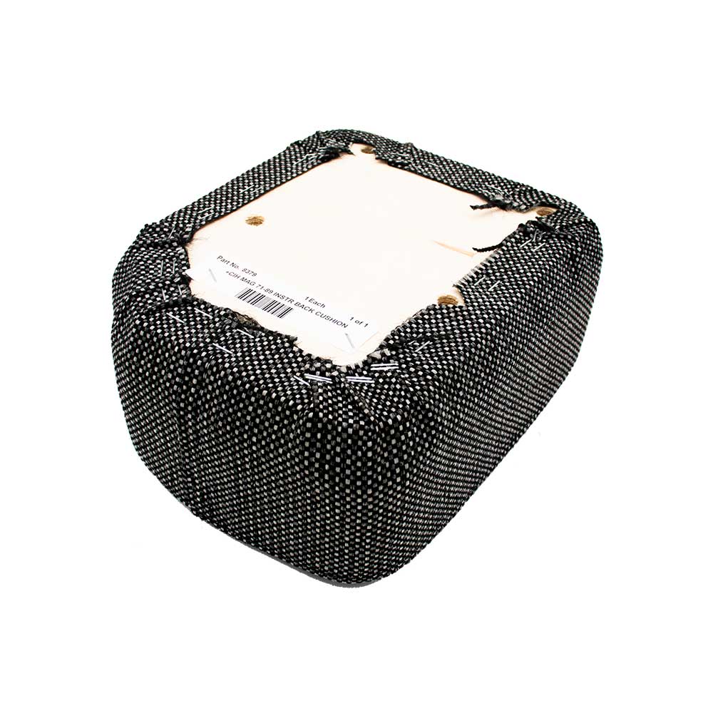Uni Pro Case IH 71-72-89 Series Magnum Seat Cushion | For K&M Buddy Seat | Black/Gray Fabric