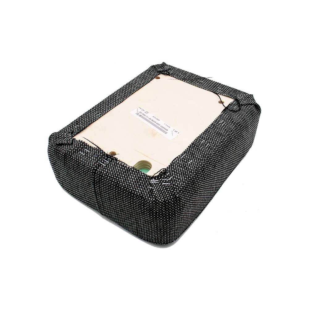 Uni Pro Case IH 71-72-89 Series Magnum Backrest Cushion | For K&M Buddy Seat | Black/Gray Fabric