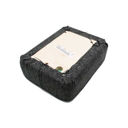Uni Pro Case IH 71-72-89 Series Magnum Backrest Cushion | For K&M Buddy Seat | Black/Gray Fabric