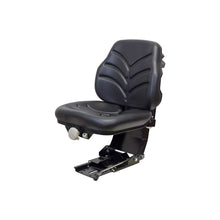 Uni Pro 117 Utility Mechanical Suspension Seat with OPS Switch | Black Vinyl