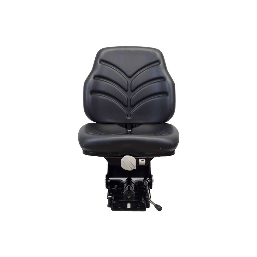 Uni Pro 117 Utility Mechanical Suspension Seat with OPS Switch | Black Vinyl