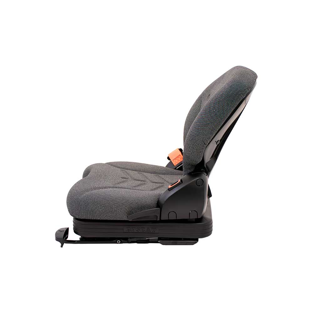 Uni Pro 436 Seat With Suspension | Gray Fabric