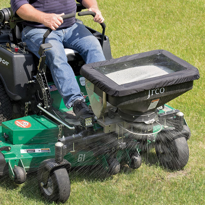Jrco Broadcaster Spreader | Foot Control | Brushless