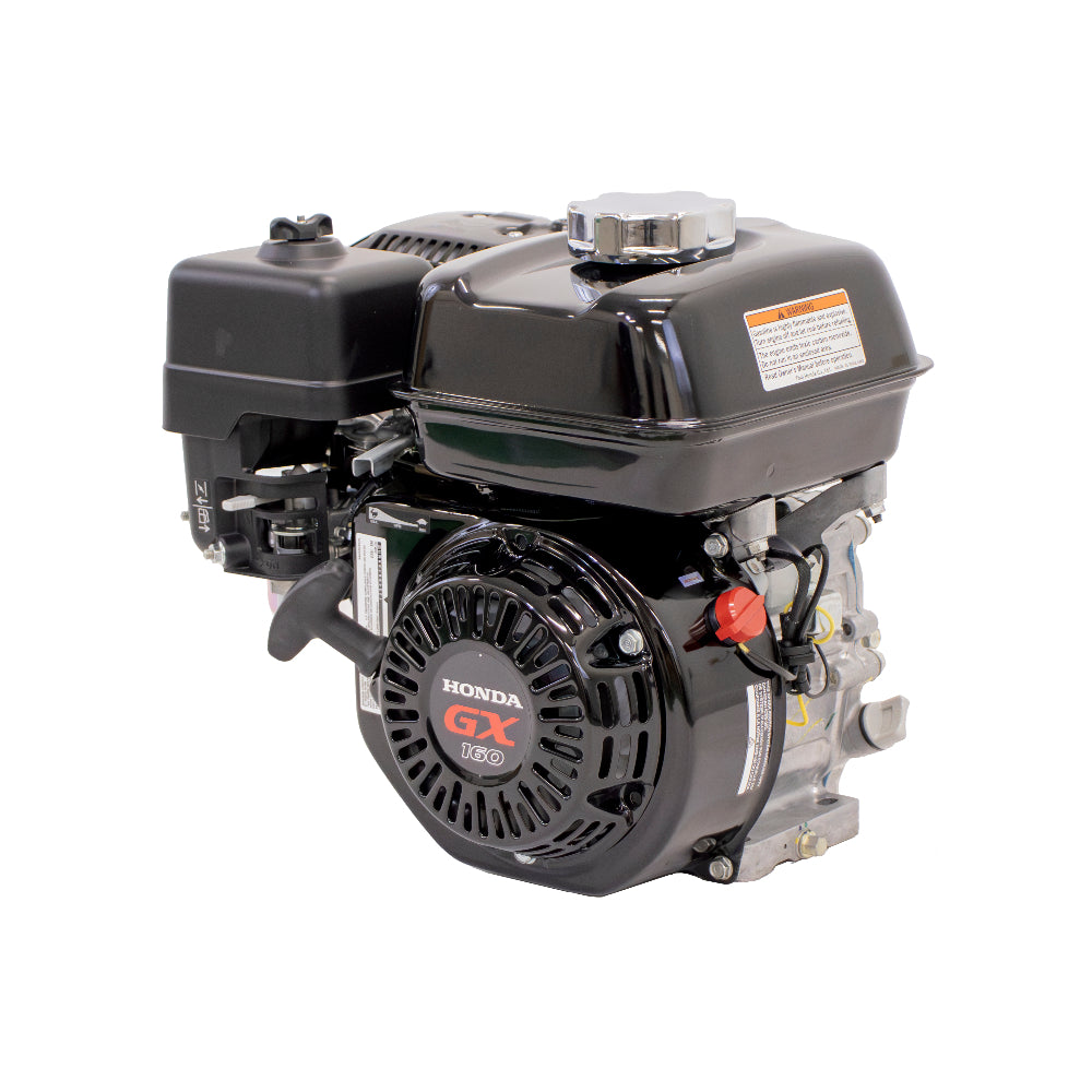 Honda | GX Series | OHV | 163cc | 3/4 In. X 2.00 In. | Recoil | Horizontal | 6:1 Gear Reduction