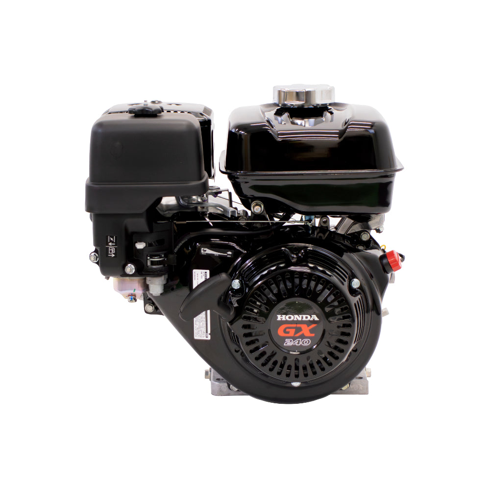 Honda | GX Series | OHV | 270cc | 1 In. X 3.37 In. | Recoil | Horizontal | 6:1 Gear Reduction