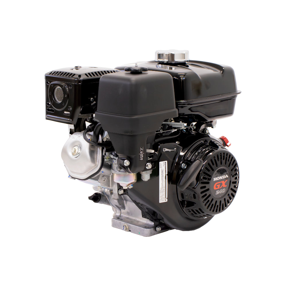 Honda | GX Series | OHV | 270cc | 1 In. X 3.37 In. | Recoil | Horizontal | 6:1 Gear Reduction