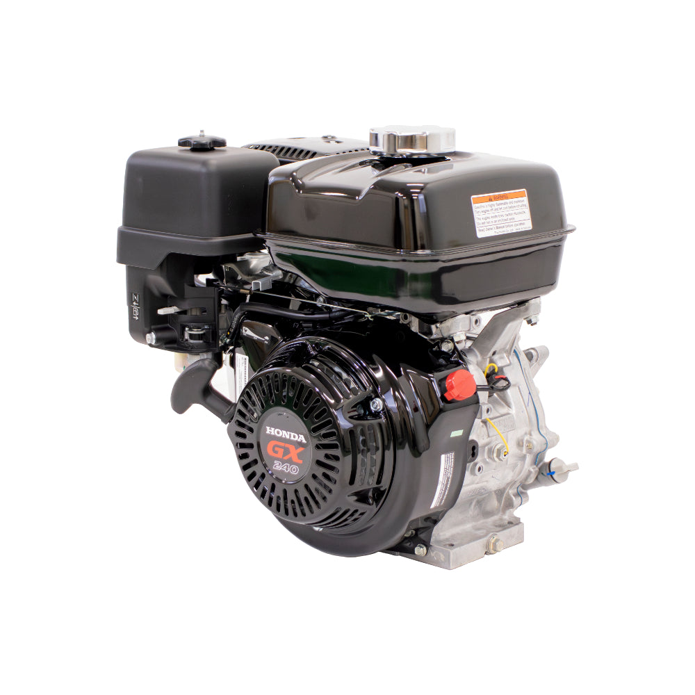 Honda | GX Series | OHV | 270cc | 1 In. X 3.37 In. | Recoil | Horizontal | 6:1 Gear Reduction