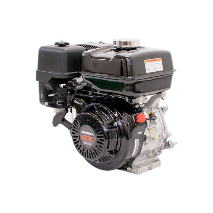 Honda | GX Series | OHV | 270cc | 1 In. X 3.37 In. | Recoil | Horizontal | 6:1 Gear Reduction