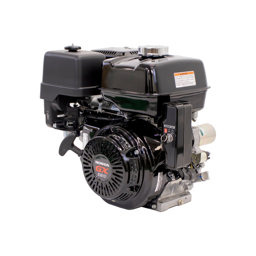 Honda | GX Series | OHV | 389cc | 1 In. X 3.48 In. | Electric | Horizontal | 18-Amp Charge System
