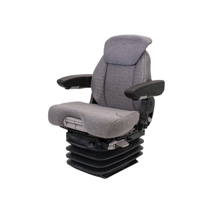 Grammer | MSG95/741 | Seat & Air Suspension | 12-Volt | OPS | Gray Fabric | 8528