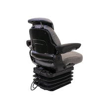 Uni Pro 1061 Air Suspension Seat | 12-Volt | Gray Fabric