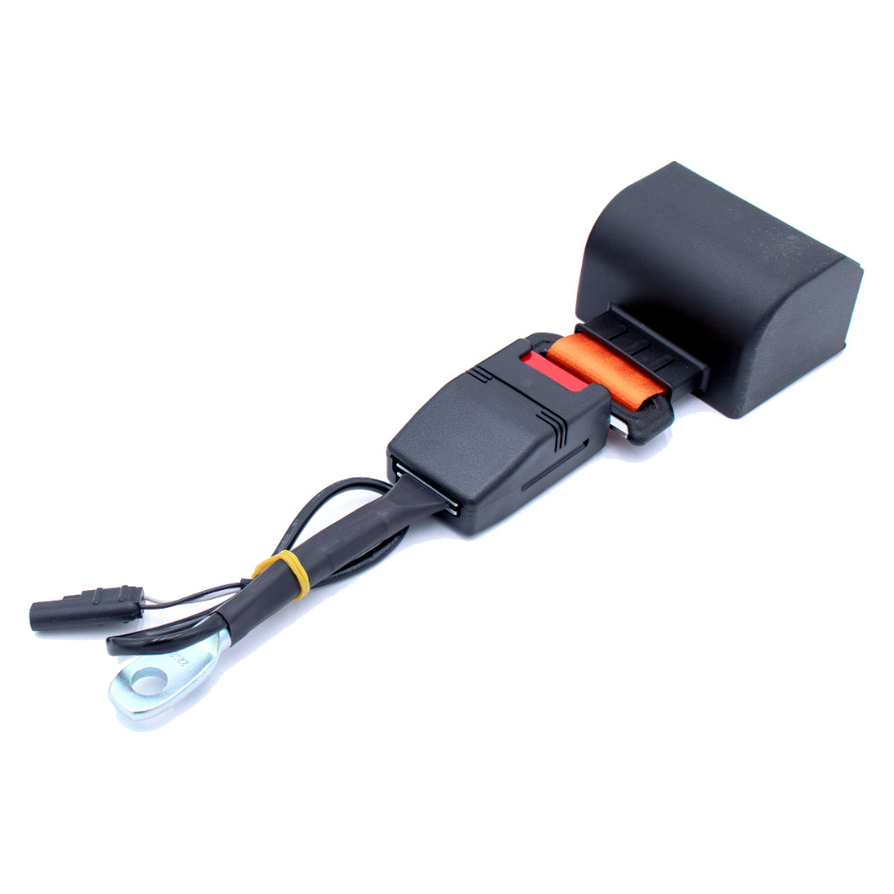 Uni Pro Universal Retractable Seat Belt Kit | Orange Nylon | 5 Amp N/C Switch