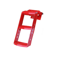 K&M Mfg Step Kit for International Harvester 88 Series Tractors | 3-Step Unit | Right-Hand | Red