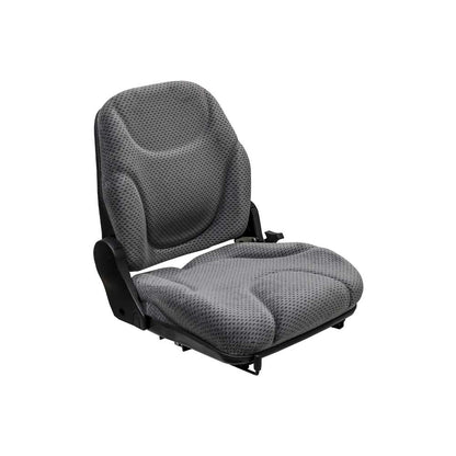 Kubota BX2370-L3030-L5040-M5-M9960 Series 480 Seat Top Assembly Kit | Gray Fabric