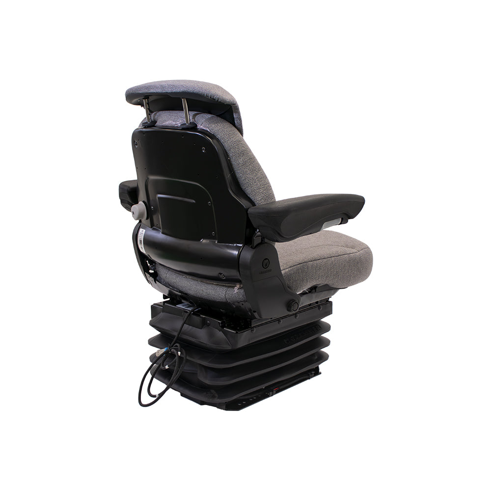 Uni Pro Case IH 71-89 Magnum/9200-9300 1061 Air Suspension Seat with Integrated Swivel | Gray Fabric