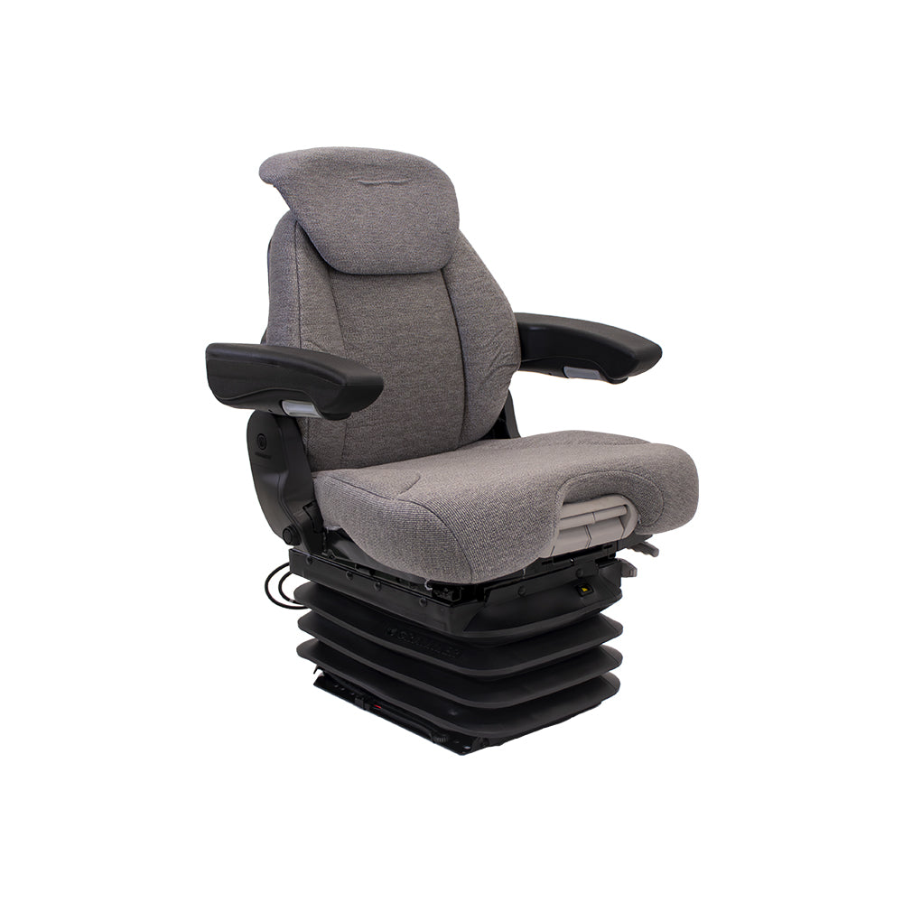 Grammer | MSG95/741 | Seat & Air Suspension | Swivel | 12-Volt | Gray Fabric | 8860