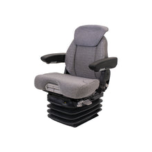 Grammer | MSG95/741 | Seat & Air Suspension | Swivel | 12-Volt | Gray Fabric | 8860