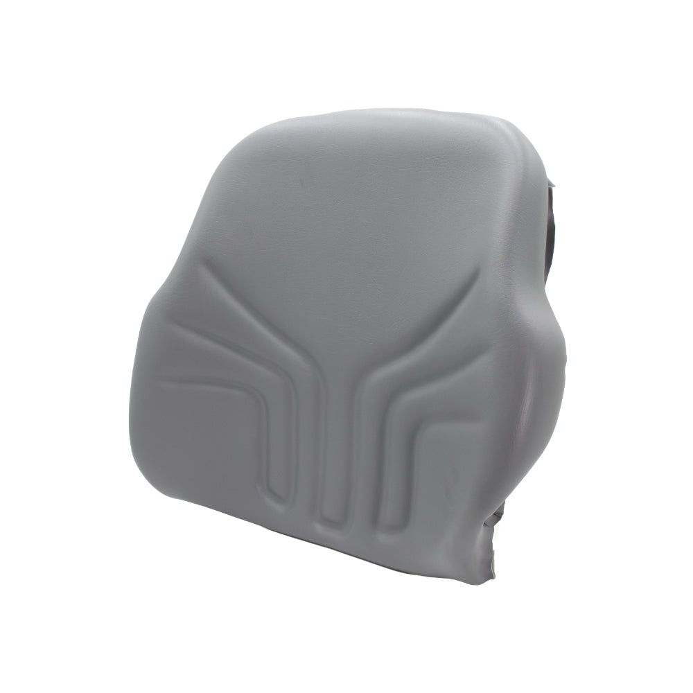 Grammer Back Cushion | Dove Gray Vinyl | Fits 7X1 Grammer Seat
