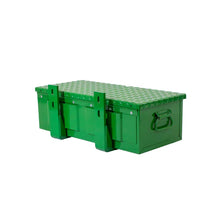 K&M Mfg #30 Toolbox & Mounting Brackets Kit | 23-In. x 10-In. x 7-In. | Green Powder Coat