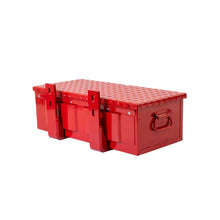 K&M Mfg #30 Toolbox & Mounting Brackets Kit | 23-In. x 10-In. x 7-In. | Red Powder Coat