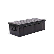 K&M Mfg #30 Toolbox | 23-In. x 10-In. x 7-In. | Black Powder Coat