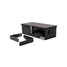 K&M Mfg #30 Toolbox & Mounting Brackets Kit | 23-In. x 10-In. x 7-In. | Black Powder Coat