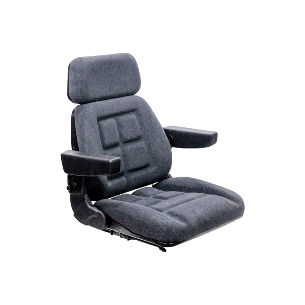Pilot | Seat Top | Armrests | Slide Rails | Gray Fabric | 7616