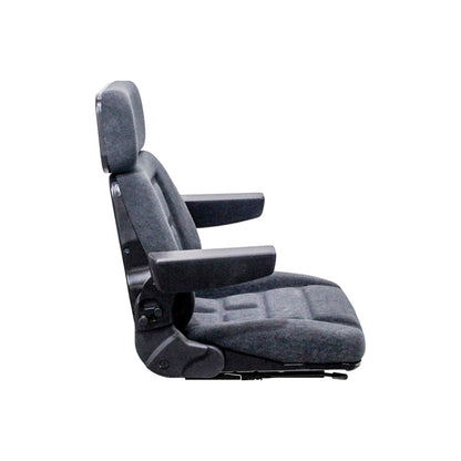 Pilot | Seat Top | Armrests | Slide Rails | Gray Fabric | 7616
