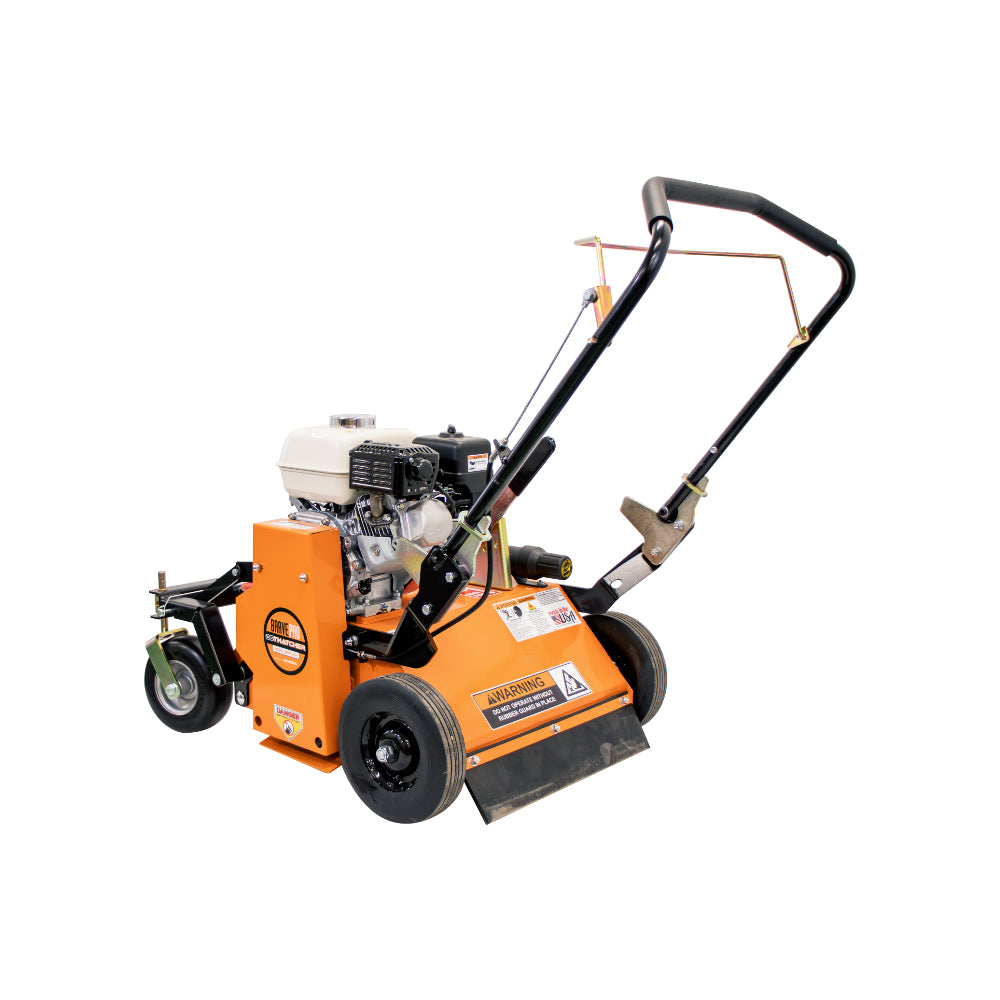 BravePro "U Turn" Power Rake Dethatcher | 20 In. Width | GX160