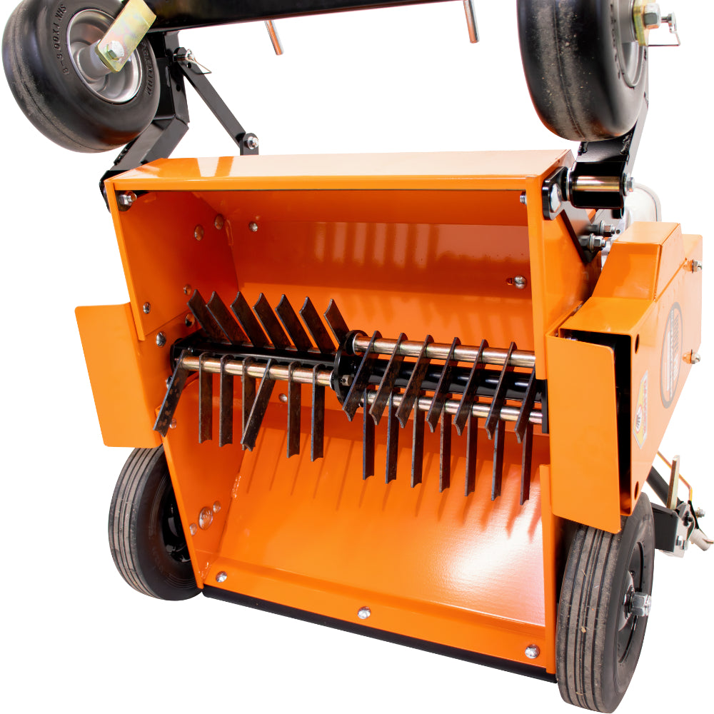 BravePro "U Turn" Power Rake Dethatcher | 20 In. Width | GX160