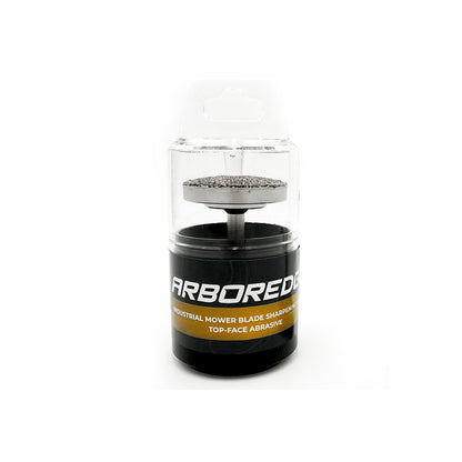 ArborEdge | Industrial Mower Blade Sharpener | Top Face Abrasive | 1.5 In. Dia.