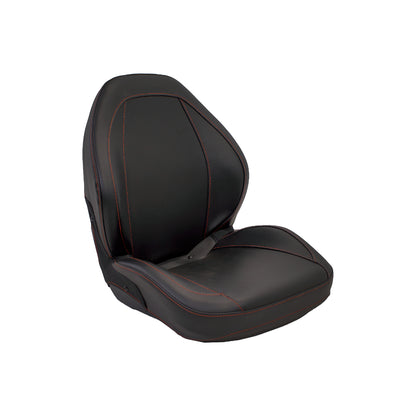 Uni Pro | Universal Mount Cut And Sew Seat | Black Vinyl
