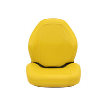 Uni Pro | Universal Mount Cut And Sew Seat | Yellow Vinyl