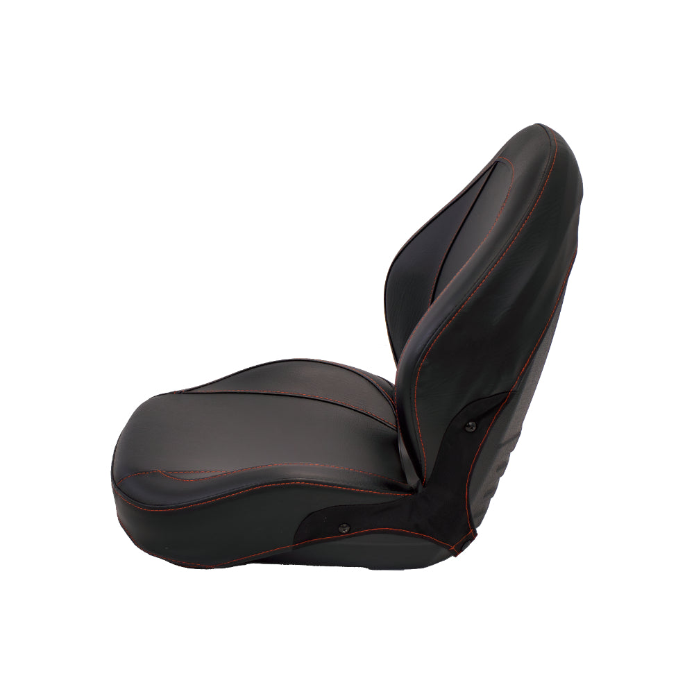 Uni Pro | Universal Mount Cut And Sew Seat | Black Vinyl