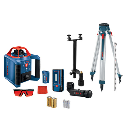 Bosch | MT Leveling Exterior | GRL900-20HVK | Self-Leveling Rotary Laser Kit