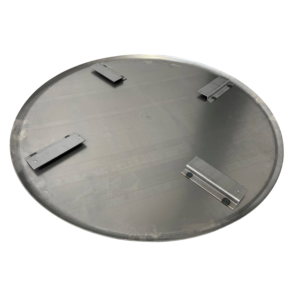 BT Galvanized Float Pan | 24 In. | 4 Brackets | 90-degrees