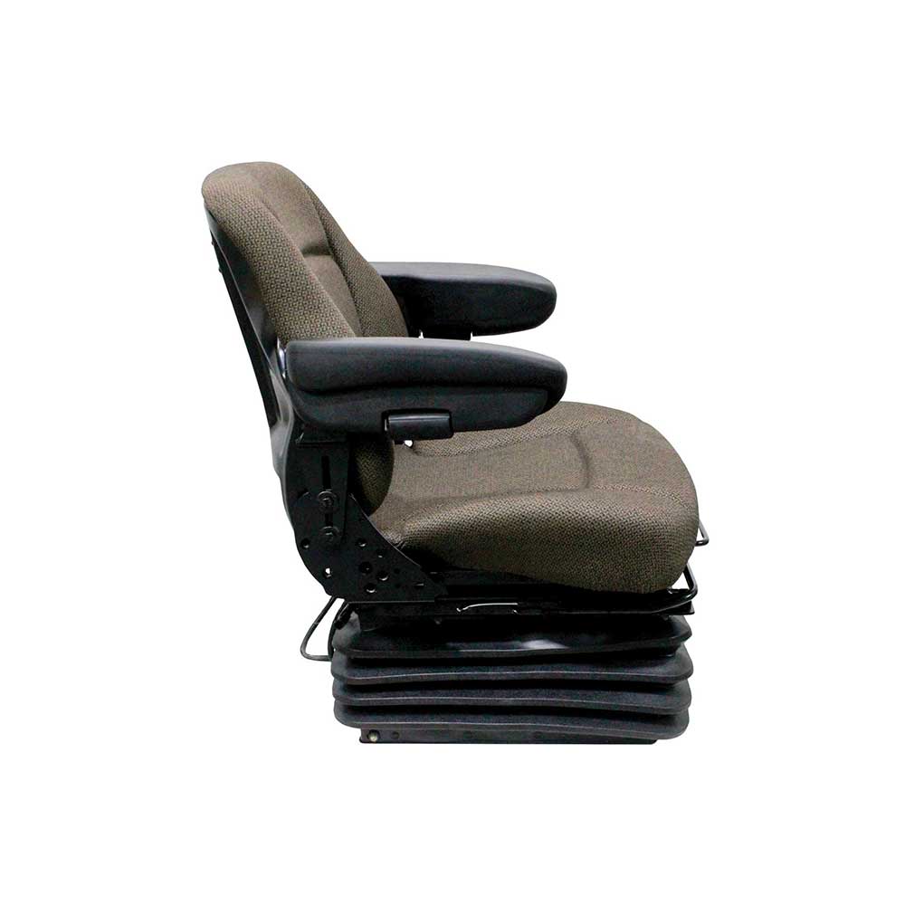 Sears | 5545 | Seat & Air Suspension Kit | John Deere 7R/8R-8RT/9R-9RT-9RX | Brown Fabric | 6993