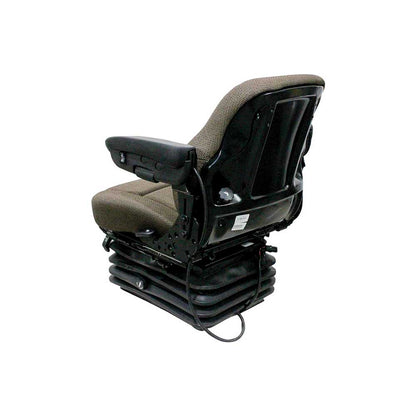 Sears | 5545 | Seat & Air Suspension Kit | John Deere 7R/8R-8RT/9R-9RT-9RX | Brown Fabric | 6993
