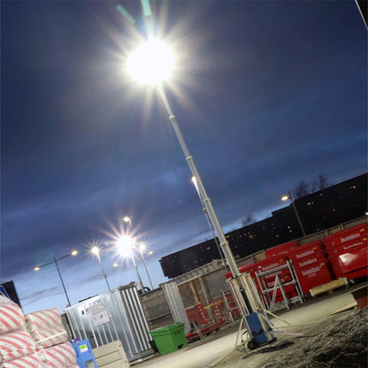 Makinex | Sierra Light Tower | 16.5 Ft | 112,000 Lumens