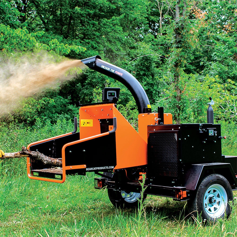 Bear Cat | 9 In. Road Towable Chipper | Kubota 24.8 HP | CH911DH